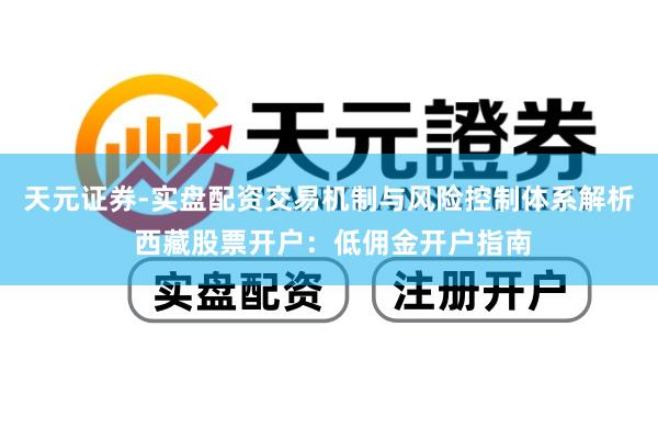 天元证券-实盘配资交易机制与风险控制体系解析 西藏股票开户:低佣金开户指南